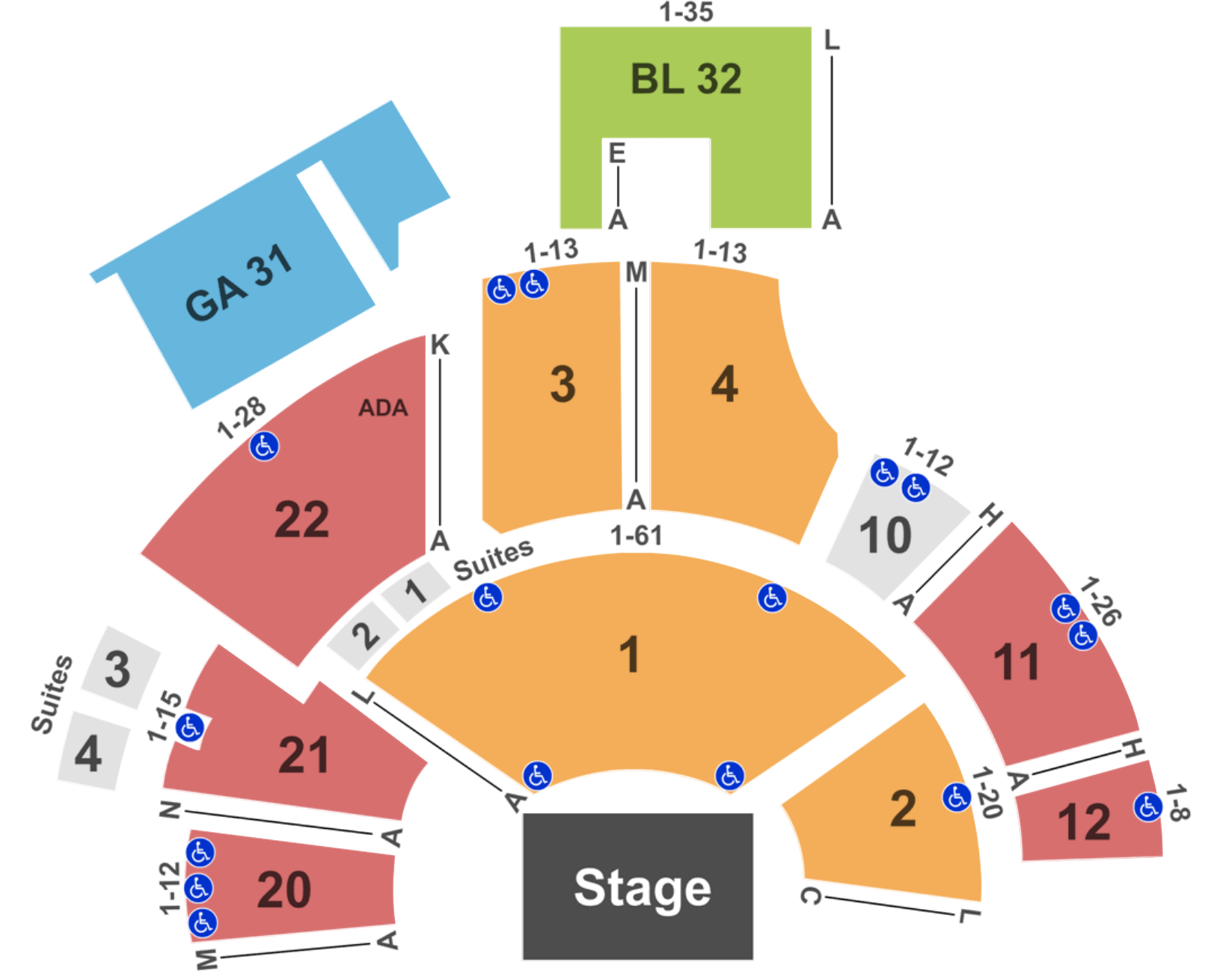 Mountain Winery Seating Chart Mountain Winery Saratoga, California