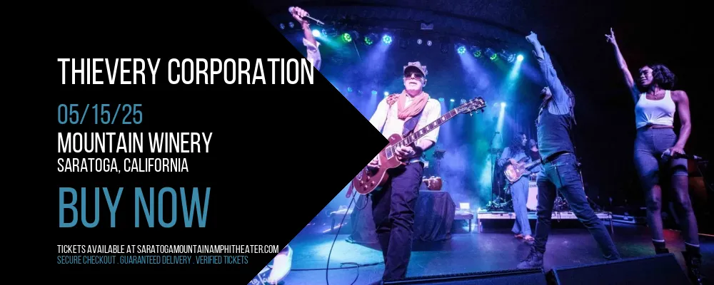 Thievery Corporation at Mountain Winery