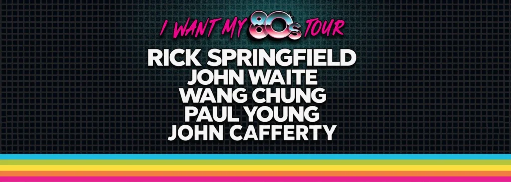 I Want My 80s Tour at Mountain Winery