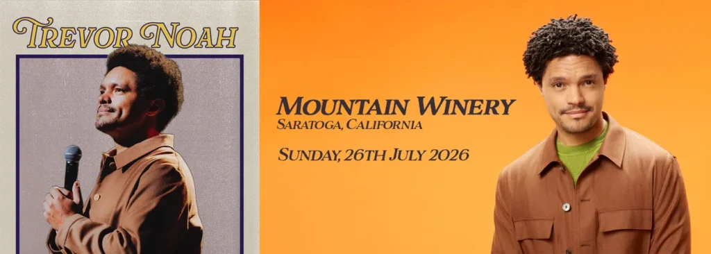 Trevor Noah at Mountain Winery