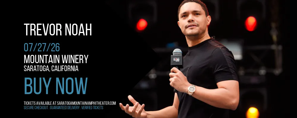 Trevor Noah at Mountain Winery