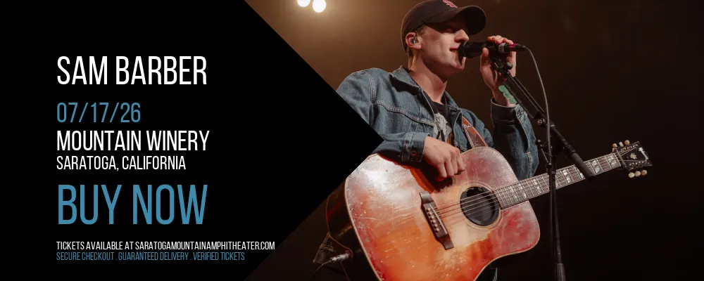 Sam Barber at Mountain Winery