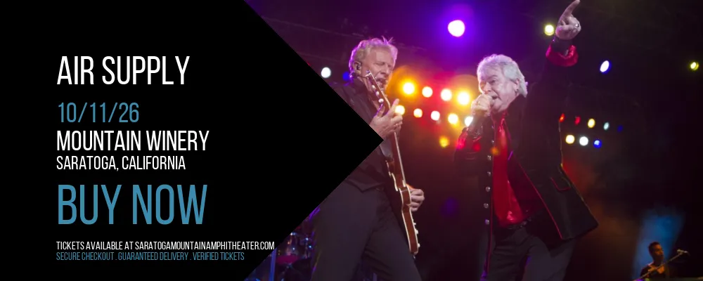 Air Supply at Mountain Winery