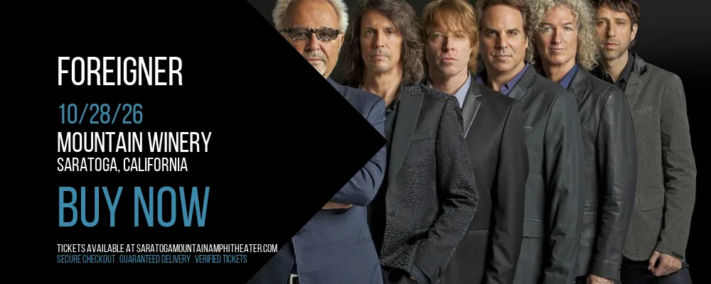 Foreigner at Mountain Winery